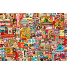 Puzzle Schmidt  Retrosaria Vintage de 1000 peças