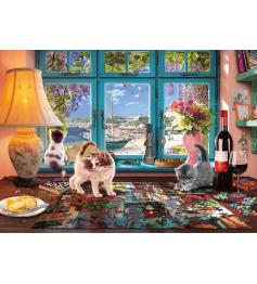 Mesa de Puzzle Schmidt para fazer Puzzles de 1000