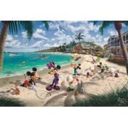 Puzzle Schmidt Mickey E Minnie Na Flórida XXL de 200 Pçs