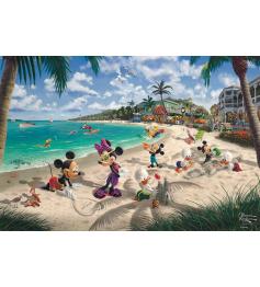 Puzzle Schmidt Mickey E Minnie Na Flórida XXL de 200 Pçs