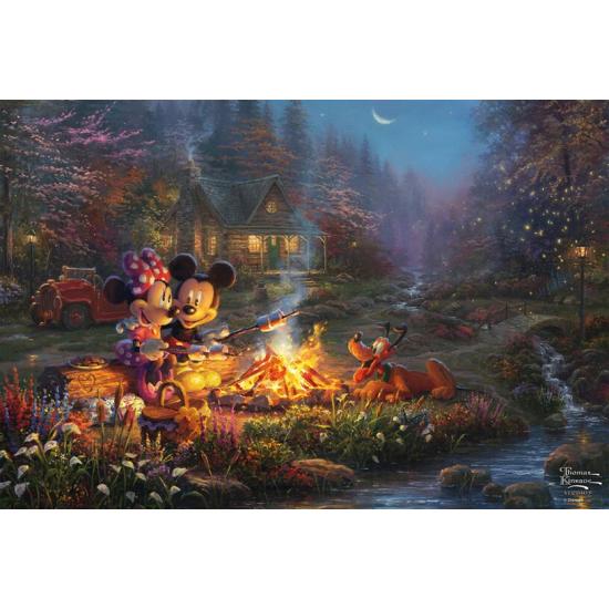 Puzzle Schmidt Fogueira De Amor Do Mickey E Da Minnie XXL de 200