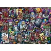 Puzzle Schmidt Cartas De Tarô Misteriosas de 1000 Pçs