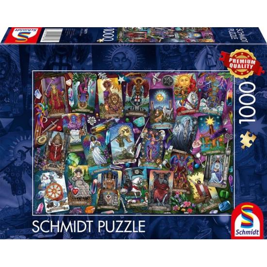 Puzzle Schmidt Cartas De Tarô Misteriosas de 1000 Pçs