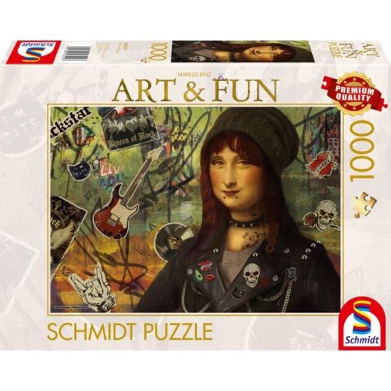 Puzzle Schmidt Mona Lisa 2024 de 1000 Pieces
