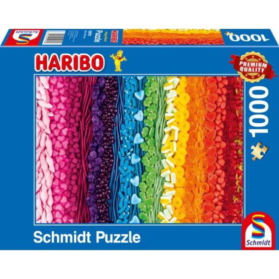Puzzle Schmidt Mundo Feliz Haribo de 1000 Peças