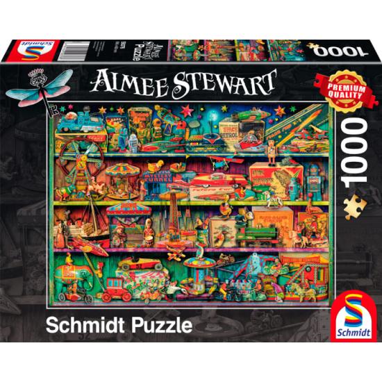 Schmidt Puzzle Mundo Mágico de Brinquedos 1000 Peças