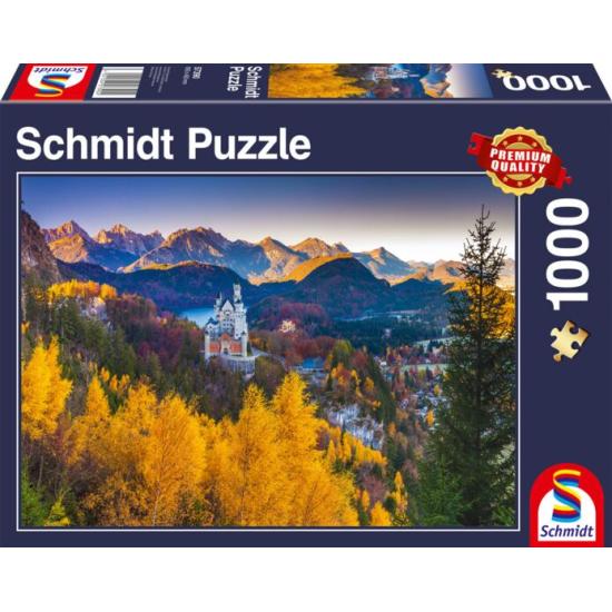 Puzzle Schmidt Neuschwanstein Outonal de 1000 Peças