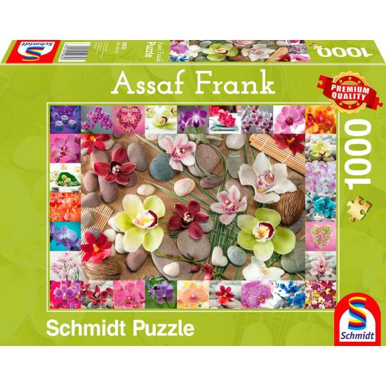 Schmidt Puzzle Orquídeas 1000 Peças