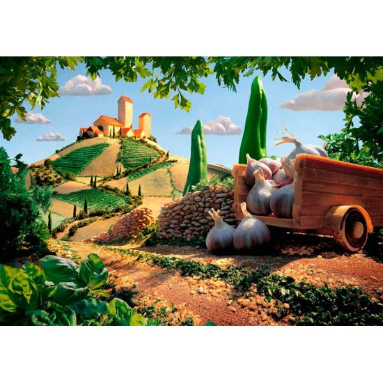 Schmidt Puzzle Landscape na Toscana 1000 Peças