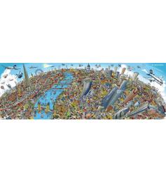Puzzle Schmidt Panorama de Londres de 1000 peças