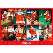 Puzzle Schmidt Papai Noel e Coca Cola de 1000 Peças