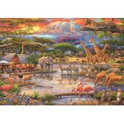 Puzzle Schmidt Paraíso sob o Kilimanjaro de 500 peças
