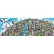 Schmidt Puzzle Panorama de Paris 1000 peças