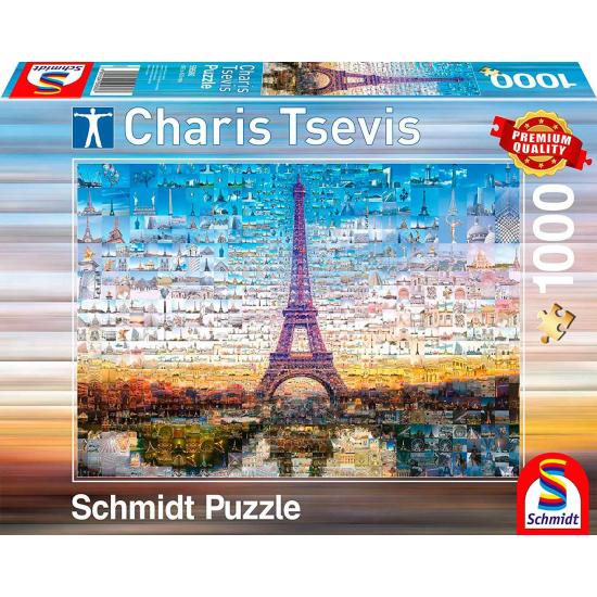 Puzzle Schmidt Paris 1000 peças