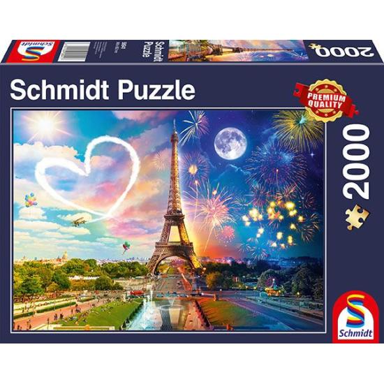 Puzzle Schmidt Paris Dia e Noite de 2000 Peças