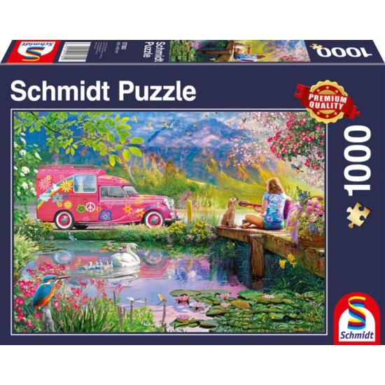 Puzzle Schmidt Paz na Terra de 1000 Pçs