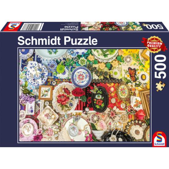 Puzzle Schmidt Pequenos Tesouros de 500 Peças