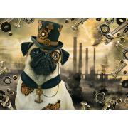 Puzzle Schmidt Cachorro  Steampunk Dog 1000 peças