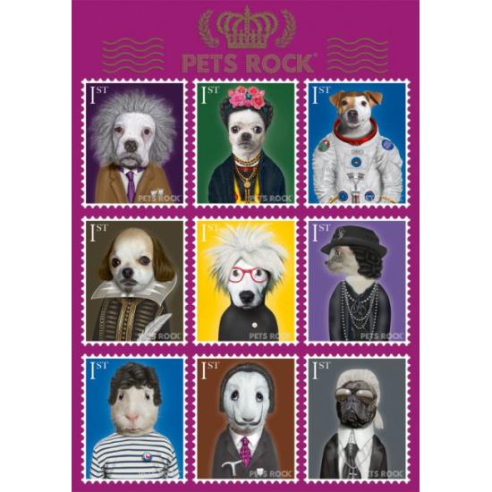 Schmidt Pets Rock Puzzle, Universal Artists 1000 Peças