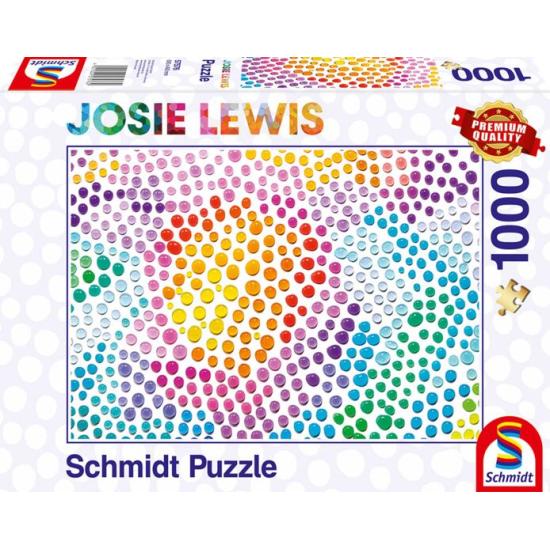 Puzzle Schmidt Bolhas de Sabão Coloridas de 1000 Peças