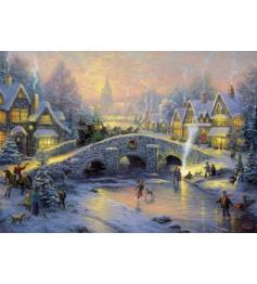 Puzzle Schmidt Cidade de Inverno de 1000 Peças