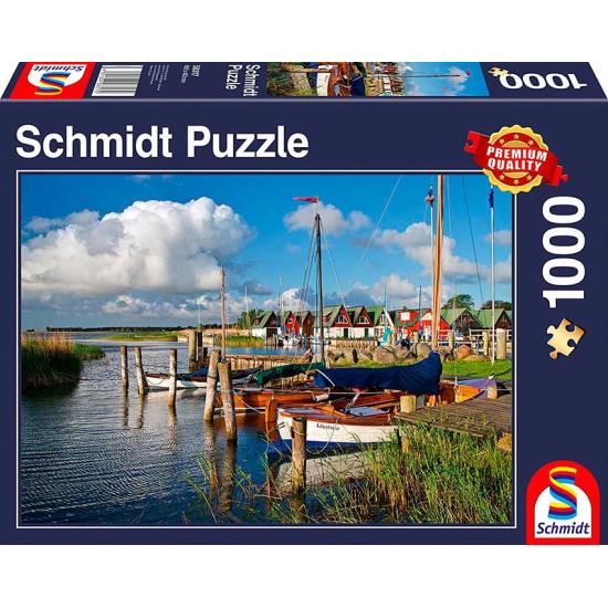 Schmidt Puzzle Porto no Mar Báltico 1000 Peças