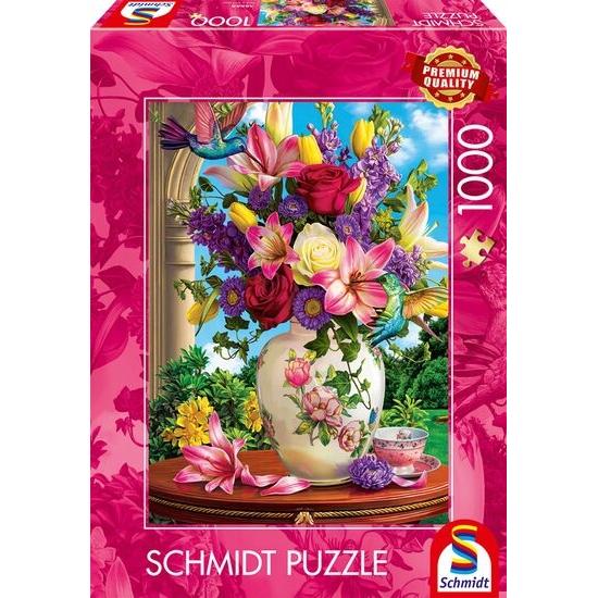 Puzzle Schmidt Buquê De Flores de 1000 Pçs