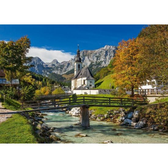 Puzzle Schmidt Ramsau, Os Alpes 1000 Peças