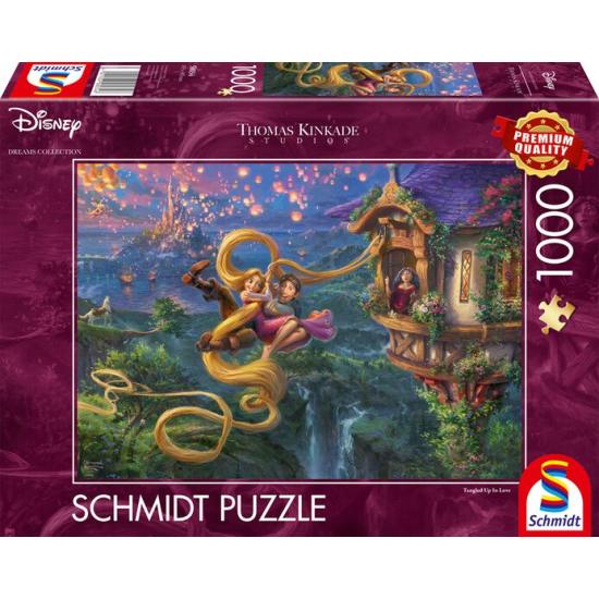 Puzzle Schmidt Rapunzel Enrolada No Amor 1000 Pçs