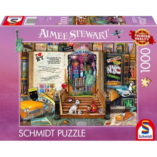 Puzzle Schmidt Memórias De Nova York de 1000 Pçs