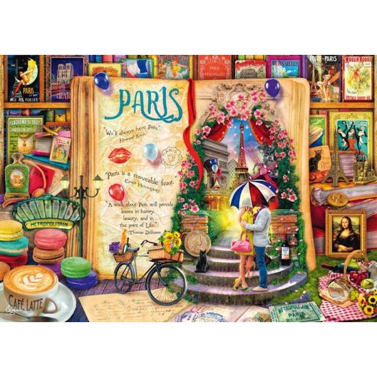 Puzzle Schmidt Memórias De Paris de 1000 Pçs