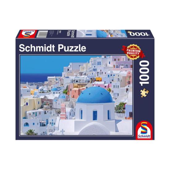 Puzzle Schmidt Santorini, As Cíclades de 1000 Peças