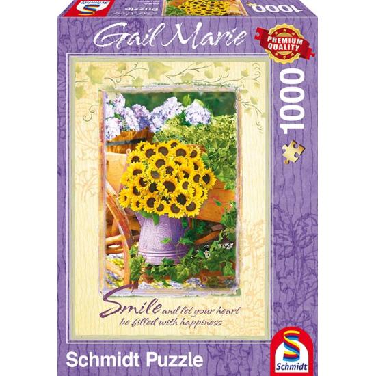 Schmidt Puzzle Sorriso, Gail Marie 1000 Peças