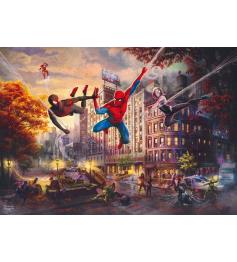 Puzzle Schmidt Spiderman e Amigos: A Aliança Suprema 1000 Peças