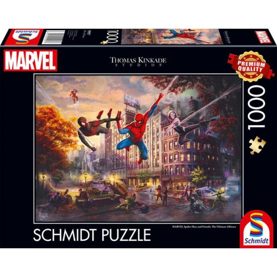 Puzzle Schmidt Spiderman e Amigos: A Aliança Suprema 1000 Peças