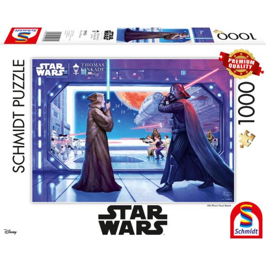 Puzzle Schmidt Star Wars Duelo Final 1000 peças Puzzle Schmidt Star Wars Duelo Final 1000 peças