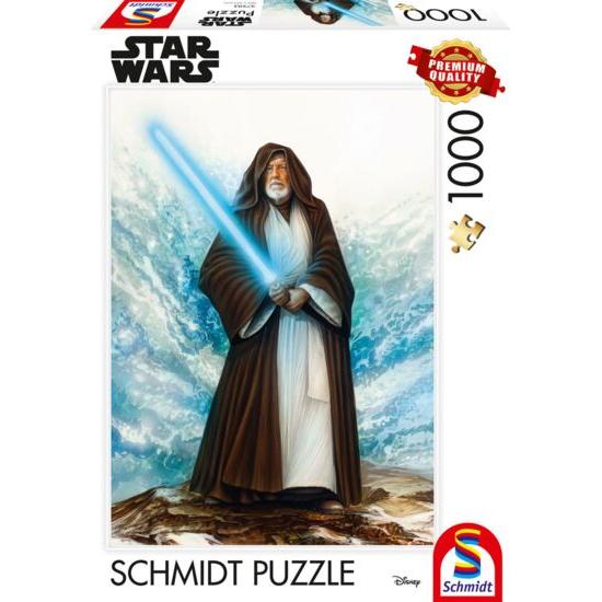 Puzzle Schmidt Star Wars O Mestre Jedi de 1000 Peças