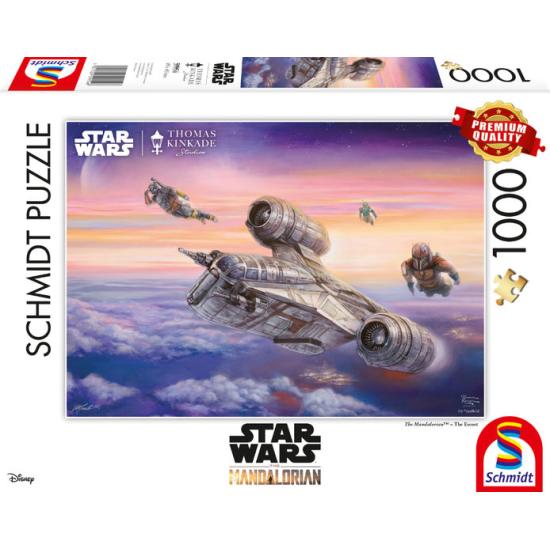 Puzzle Schmidt Star Wars Mandalorian, A Escolta 1000 peças