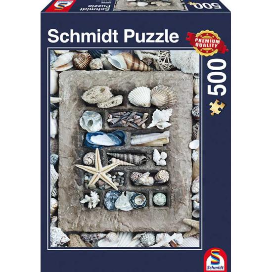 Schmidt Puzzle Sea Shells 500 Peças