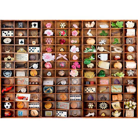 Puzzle Schmidt Tesouros em Miniatura de 2.000 Peças