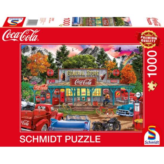 Puzzle Schmidt Loja de Coca Cola de 1000 Peças
