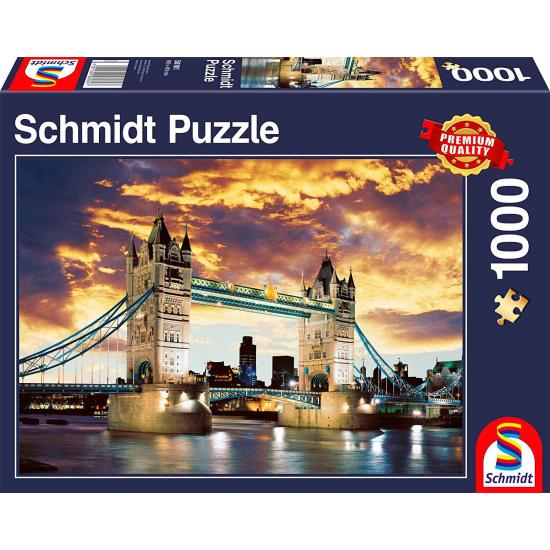 Puzzle Schmidt Tower Bridge de 1000 peças