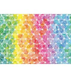 Puzzle Schmidt Triângulos Coloridos de 1000 Peças