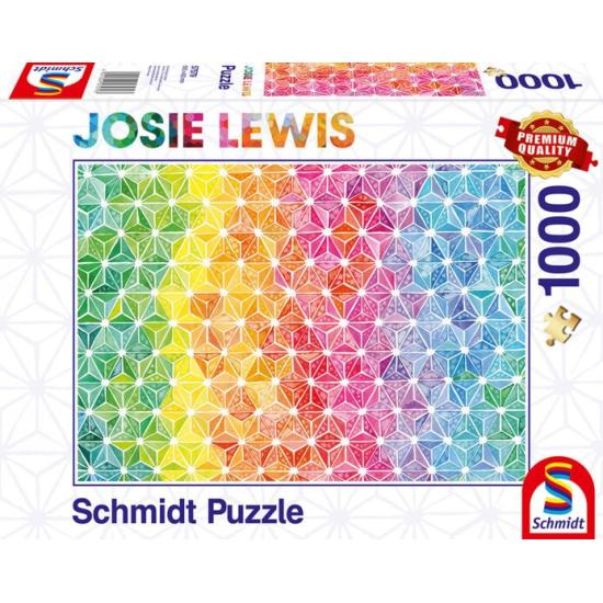 Puzzle Schmidt Triângulos Coloridos de 1000 Peças