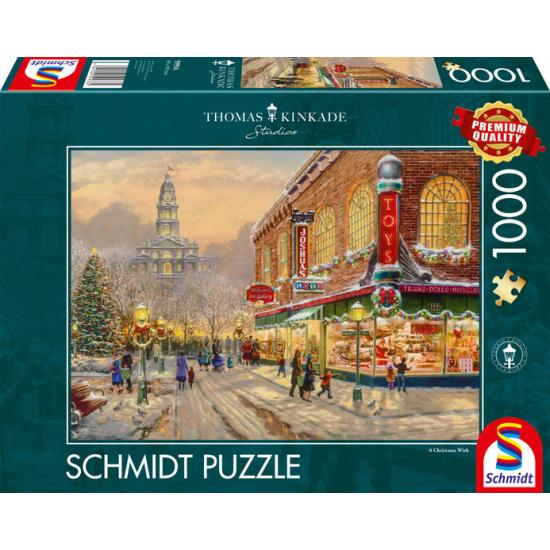 Puzzle Schmidt Um Desejo de Natal de 1000 Peças