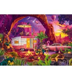 Puzzle Schmidt Um Paraíso De Acampamento No Deserto 1000 Pçs