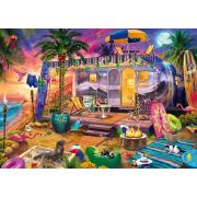 Puzzle Schmidt Uma Casa Móvel Na Praia 1000 Pçs