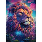 Puzzle Schmidt Uma Majestade Multicolorida de 1000 Peças
