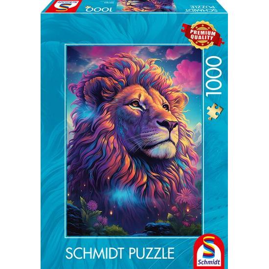 Puzzle Schmidt Uma Majestade Multicolorida de 1000 Peças