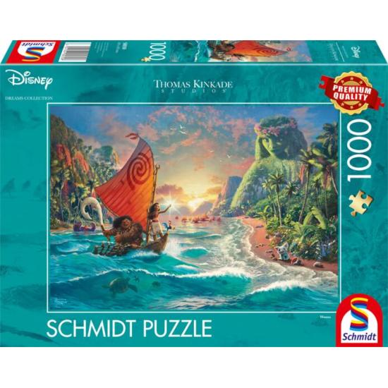 Puzzle Schmidt Vaiana de 1000 Peças Puzzle Schmidt Vaiana de 1000 Peças